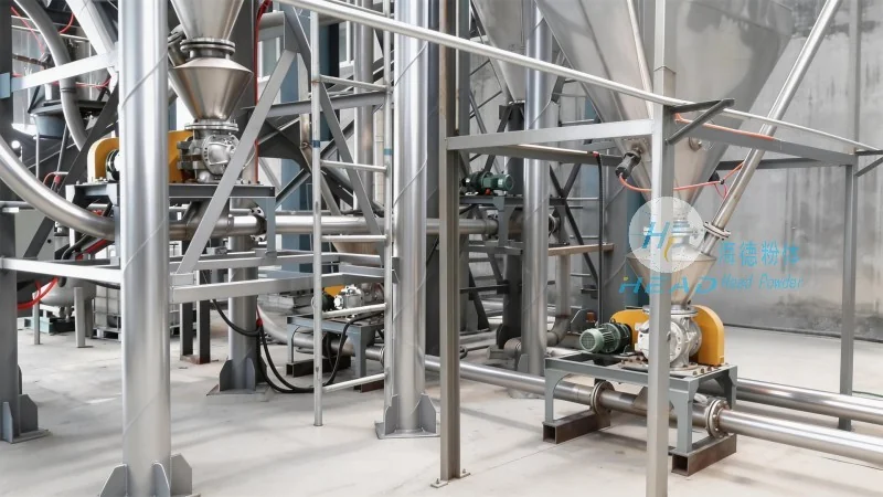 Giải pháp vận chuyển khí cho bột mica