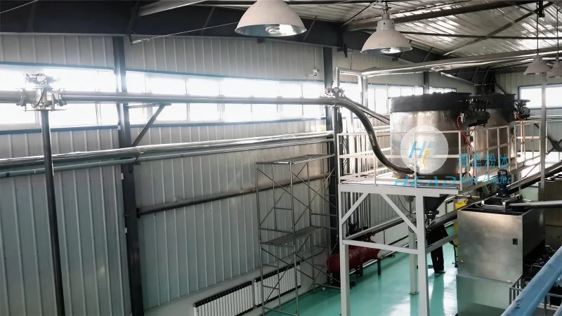 Kế hoạch vận chuyển bằng khí nén hạt ngũ cốc