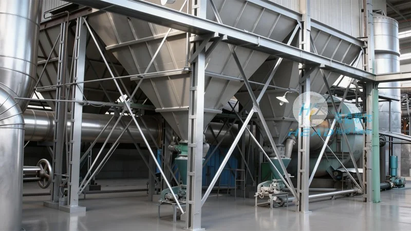 Vietnam Ben Tre Sugar Powder Dust-Free Pipeline Example