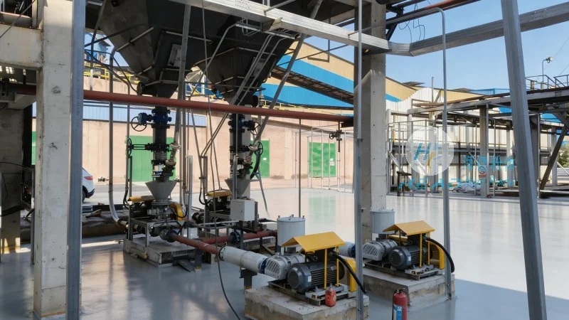 Dự án vận chuyển đường ống hoàn toàn tự động cho vật liệu pin lithium ở Quy Nhơn, Việt Nam Dự án vận chuyển đường ống hoàn toàn tự động cho vật liệu pin lithium ở Quy Nhơn, Việt Nam