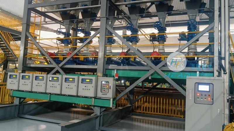 Kế hoạch vận chuyển khí để quá trình khử sulfur và khử nitrat từ bột cacbon