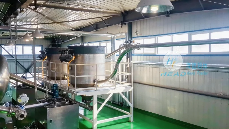 Giải pháp truyền chất lỏng khí cho hạt phụ gia cao su