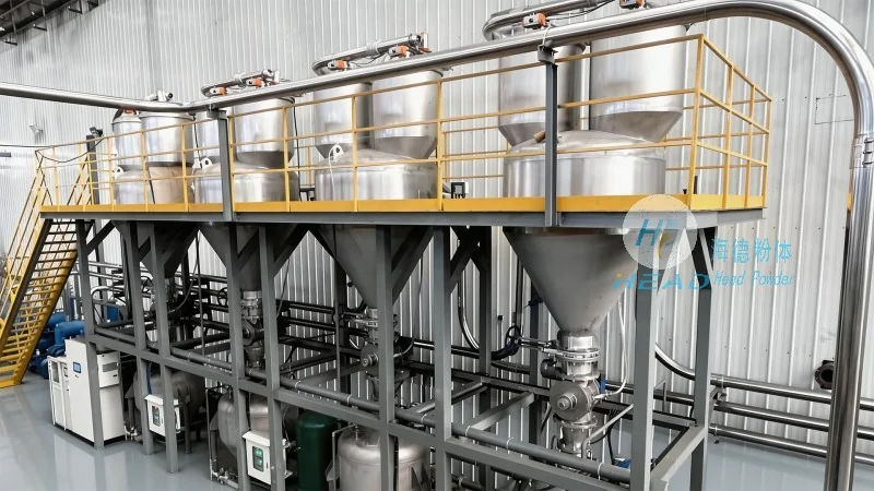 Kế hoạch vận chuyển bằng khí cho bột cao su thải