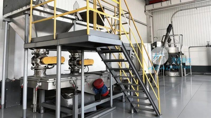 Dự án Bột MuốiLithium Fujairah UAE - Hệ thống Vận chuyển Kín Chống Điện Stát Dự án Bột MuốiLithium Fujairah UAE - Hệ thống Vận chuyển Kín Chống Điện Stát