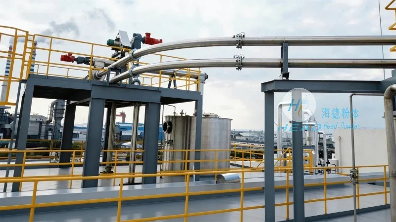 Giải pháp truyền tải khí cho viên nhựa tái chế