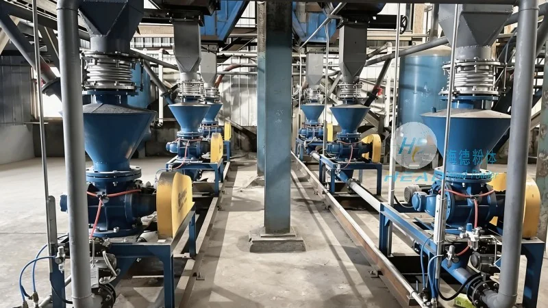 Phương pháp vận chuyển bột kẽm bằng khí nén
