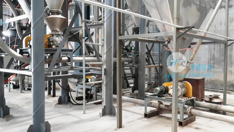 Giải pháp vận chuyển khí cho bột talc