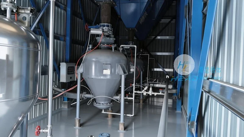 Phương pháp vận chuyển bằng khí của EVA Granule