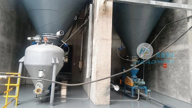 Giải pháp vận chuyển khí cho bột axit humic